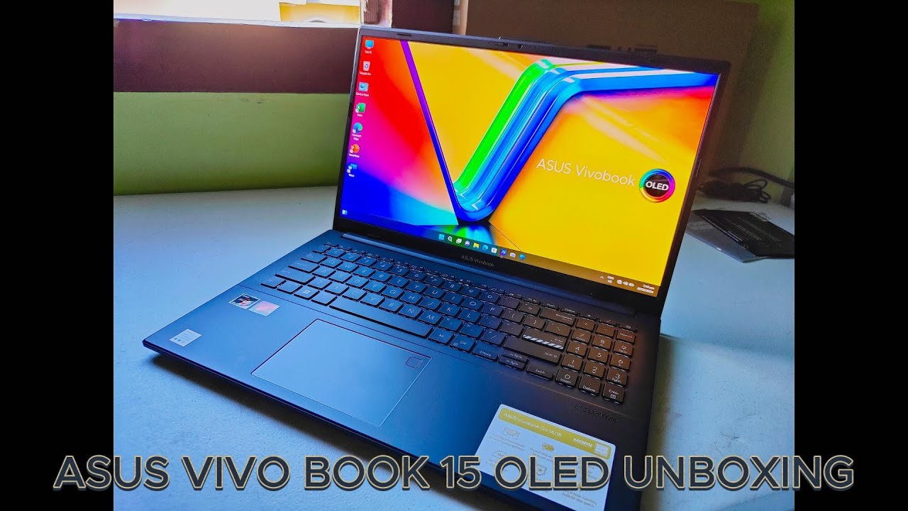 ASUS VIVOBOOK GO 15 OLED UNBOXING