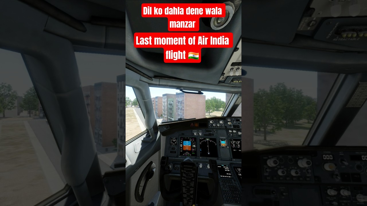Last moments air india 171 boeing 787  flight crash in ahmedabad #plane #flight