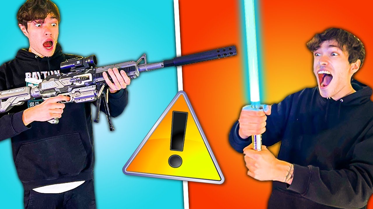 Je Teste Les ARMES de AMAZON dans LA VRAIE VIE !