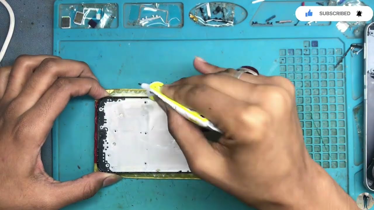 Oppo A16 pannel fitting fault 😧full video #huzaifakevlogs #mobilerepairing 