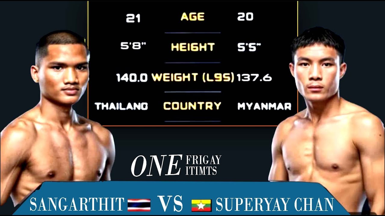 super yaychan VS sangarthit 14/mar/2025 one fing9MediaONE fingစူပါရေချမ်း နဲ့ ထိုင်း ‌စိုင်အာထိ