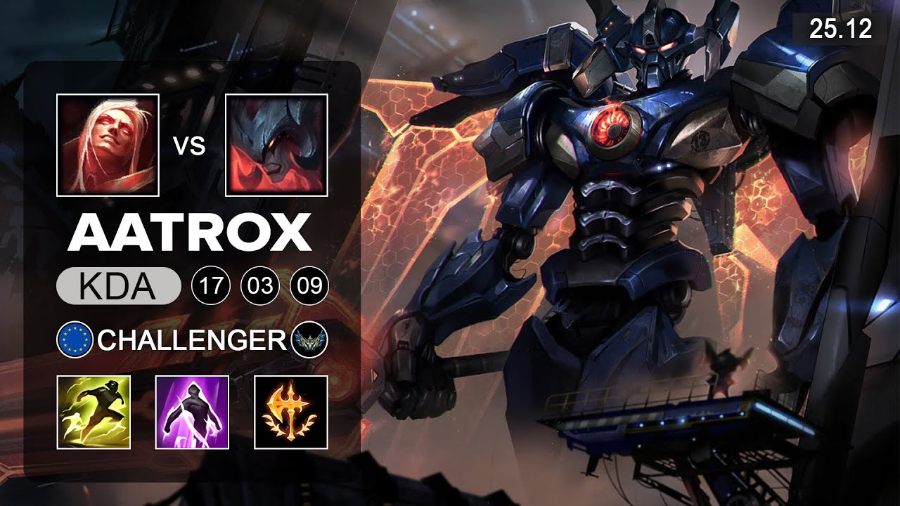 Aatrox vs Vladimir Top - EUW Challenger - Patch 25.12 Season 15