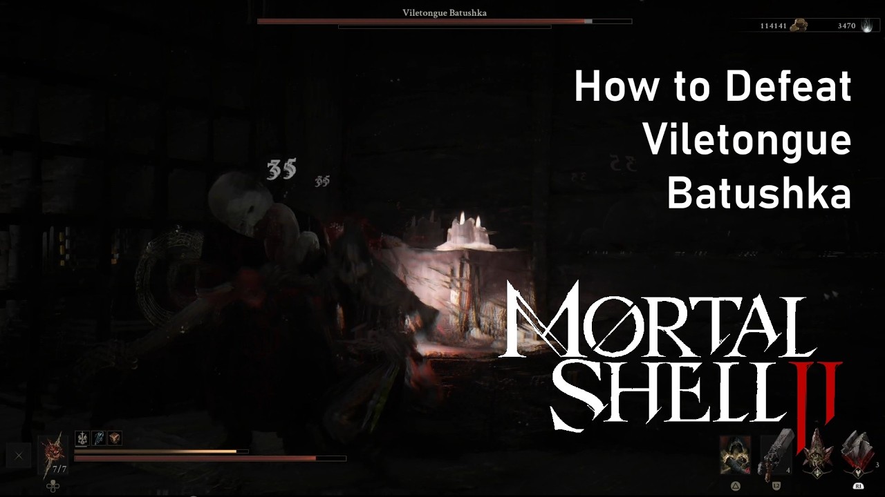 Mortal Shell 2: How to Defeat the Viletongue Batushka. Fastest / Easiest / Cheese-iest Method.