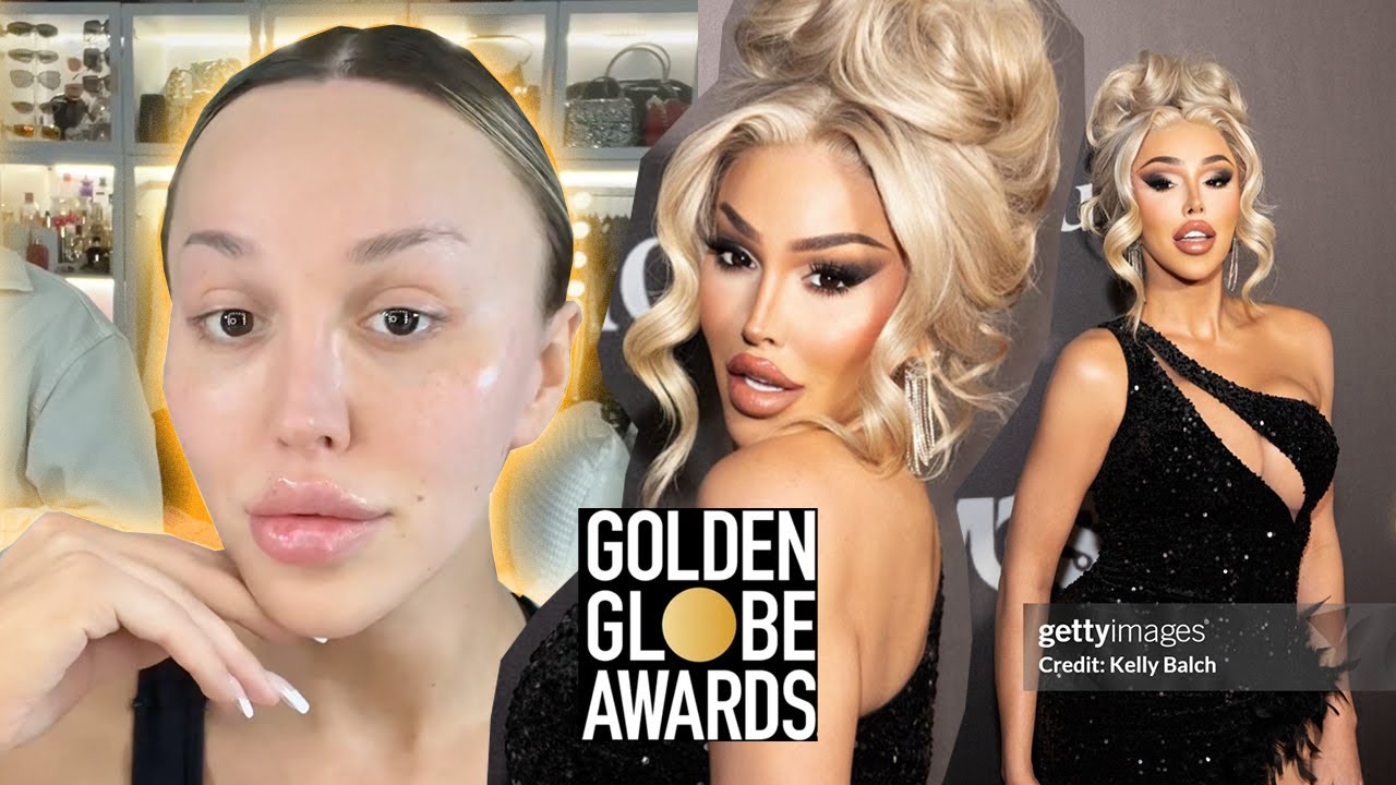 GOLDEN GLOBES GET READY WITH ME | La Demi