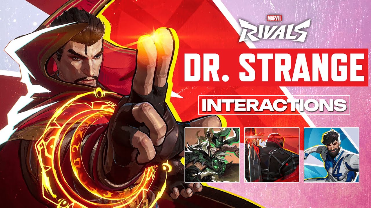All Doctor Strange Unique Hero Interactions in Marvel Rivals!