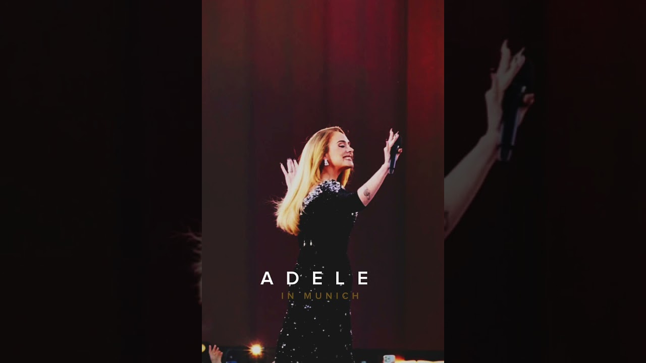 Adele- live in Munich (water under the Bridge)-audio 