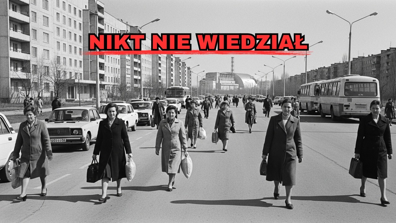 Ostatnie 24 godziny Prypeci przed wybuchem reaktora w Czarnobylu (1986)