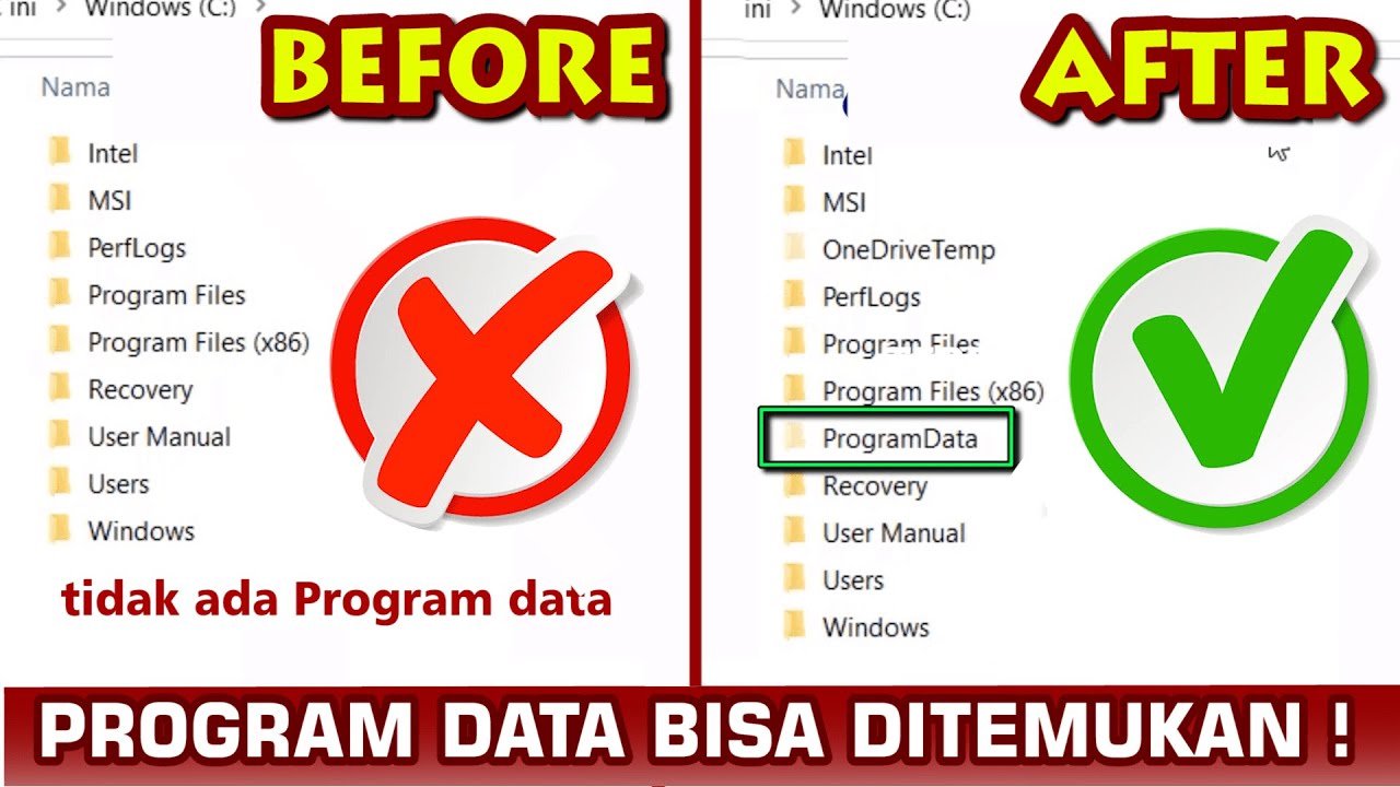 HOW TO TROUBLESHOOT LOST PROGRAM DATA ON DISK C