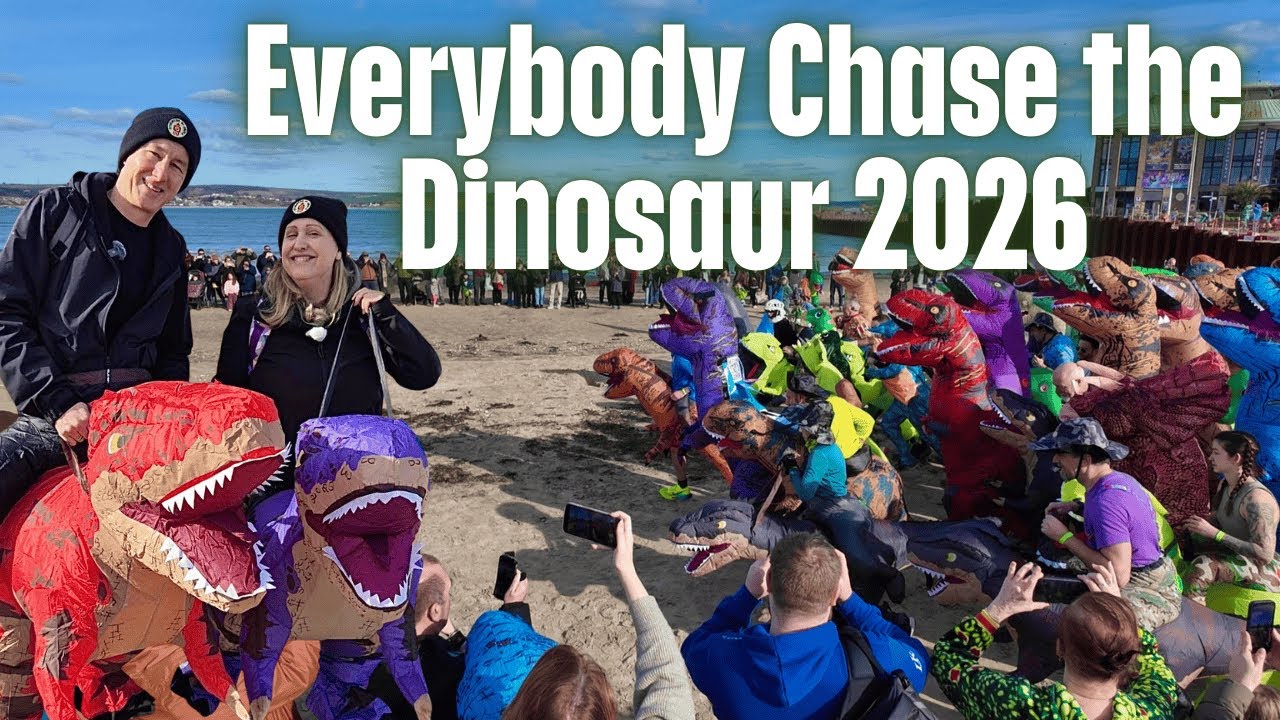 Chase the Dinosaur 2026 | Weymouth Beach