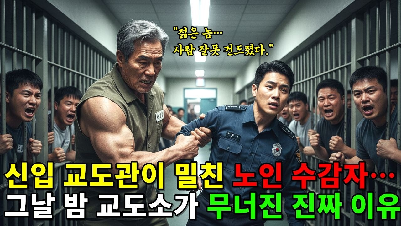 신입 교도관이 밀친 노인 수감자… 그날 밤 교도소가 무너진 진짜 이유
