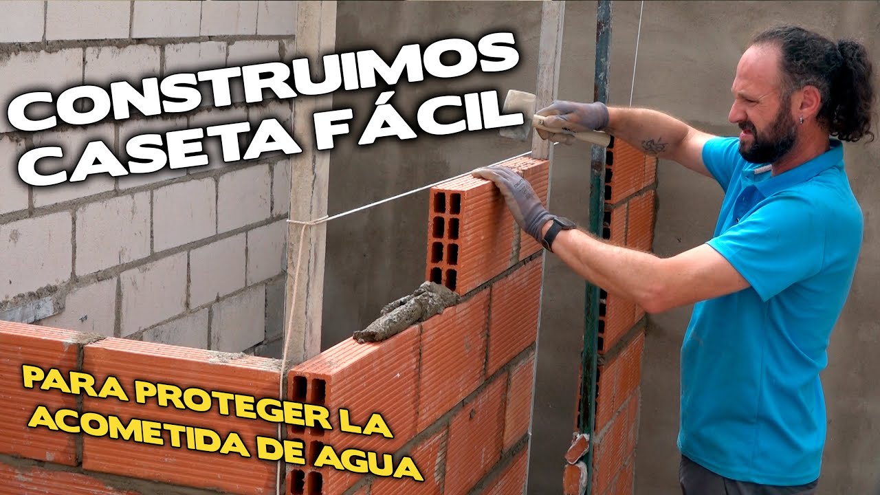 COMPRAMOS UNA FINCA ABANDONADA  # 20 RESGUARDAMOS EL HUECO DE LA ACOMETIDA CONSTRUYENDO UN CUARTO.