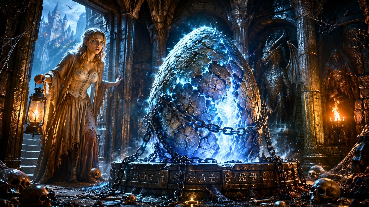 She Found a Dragon Egg Hidden in a Forbidden Basement&hellip; Then an Ancient War Began