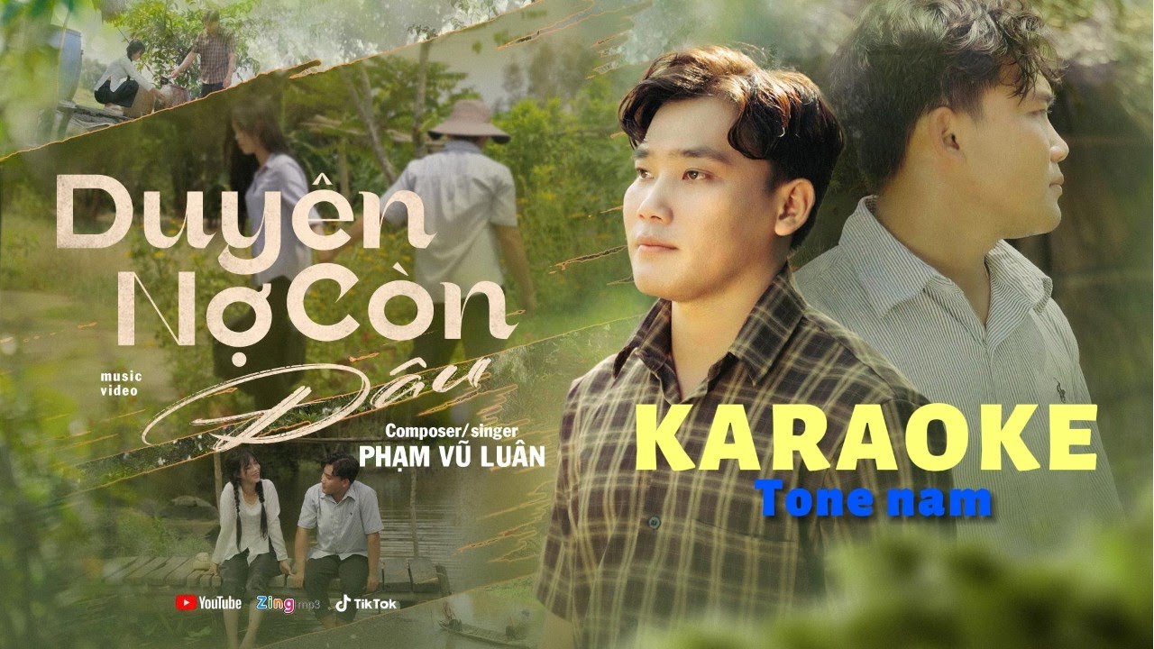 KARAOKE TOME NAM || DUYÊN NỢ CÒN ĐÂU || PHẠM VŨ LUÂN