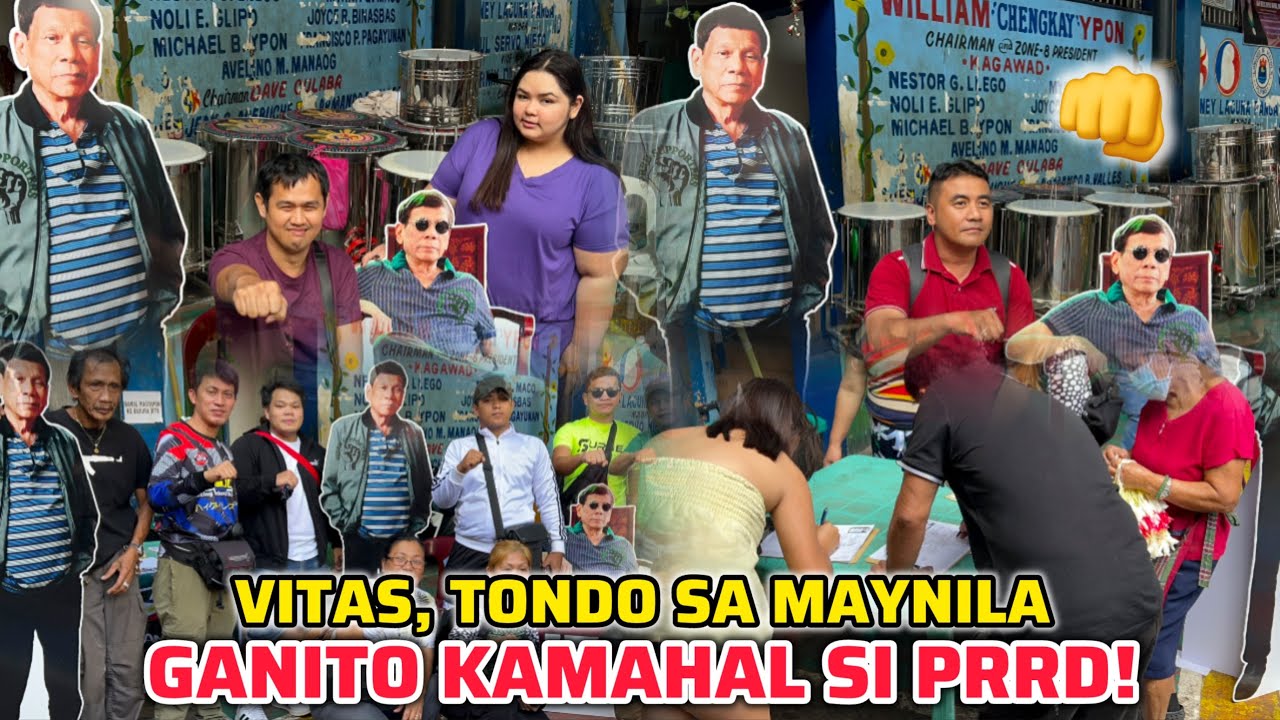 VITAS, TONDO GANITO KAMAHAL SI PRRD! 