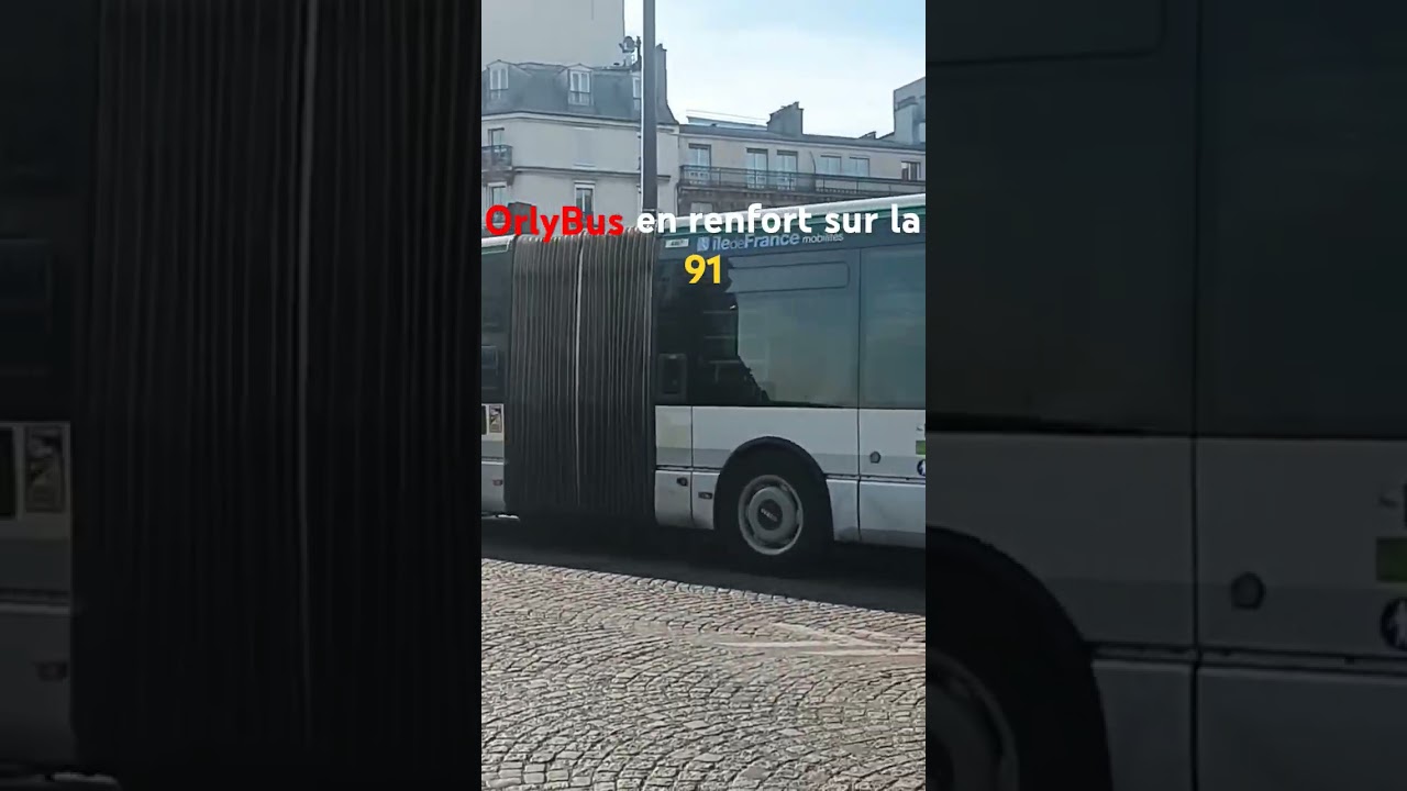 OrlyBus en Renfort sur la 91