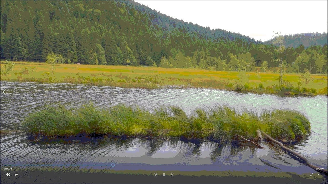 Randonn&eacute;e dans les Vosges - Le lac de Lispach
