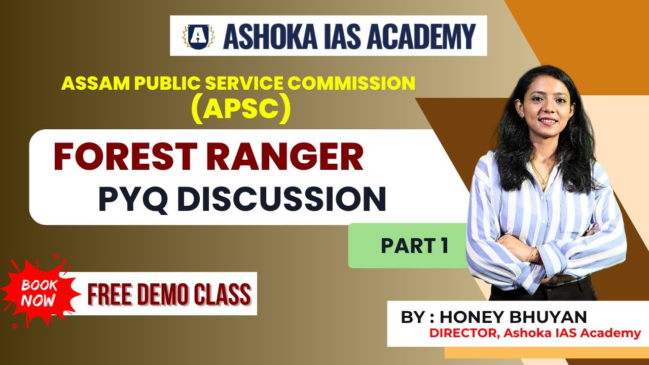 APSC Forest Ranger Exam 2025 | PYQ Analysis | Exam Pattern | Part 1