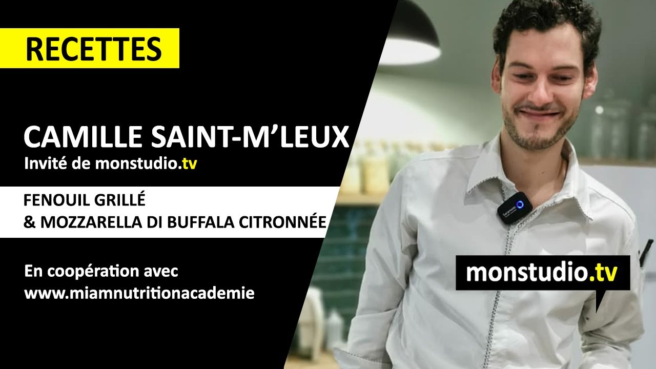 Recette : Fenouil grillé & Mozzarella di Buffala citronnée
