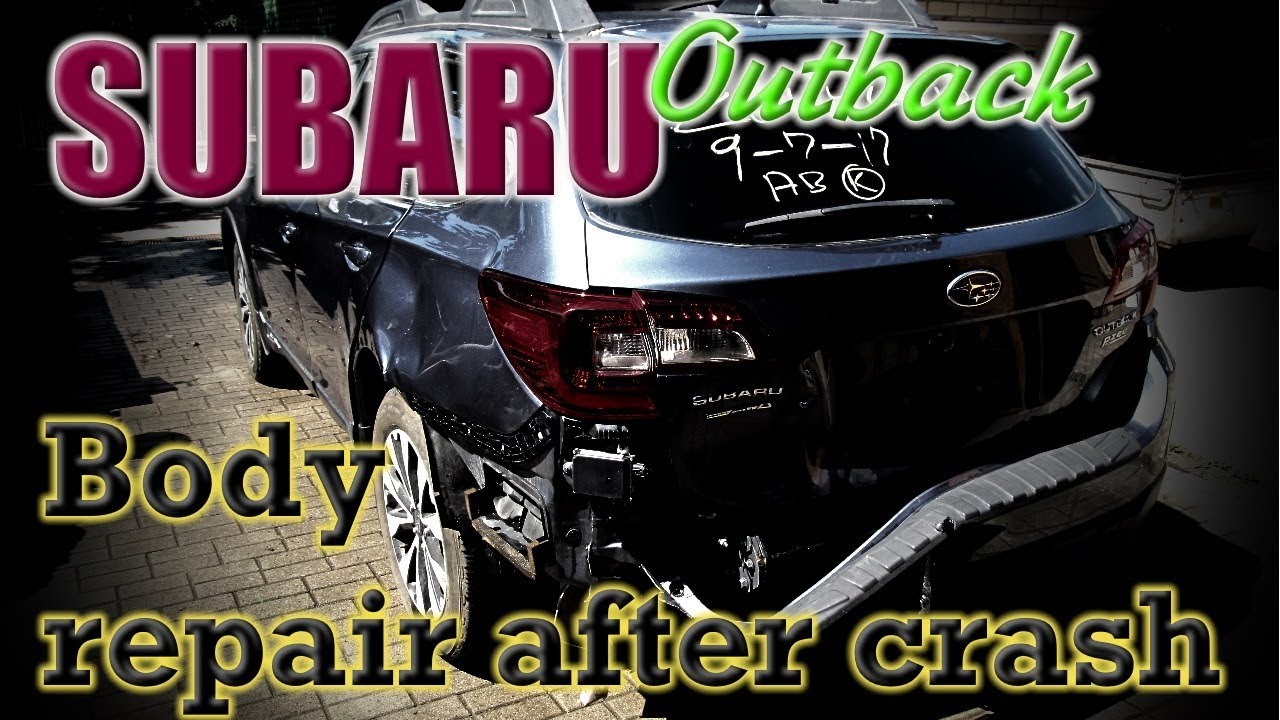 Subaru Outback. Body repair. Ремонт кузова.
