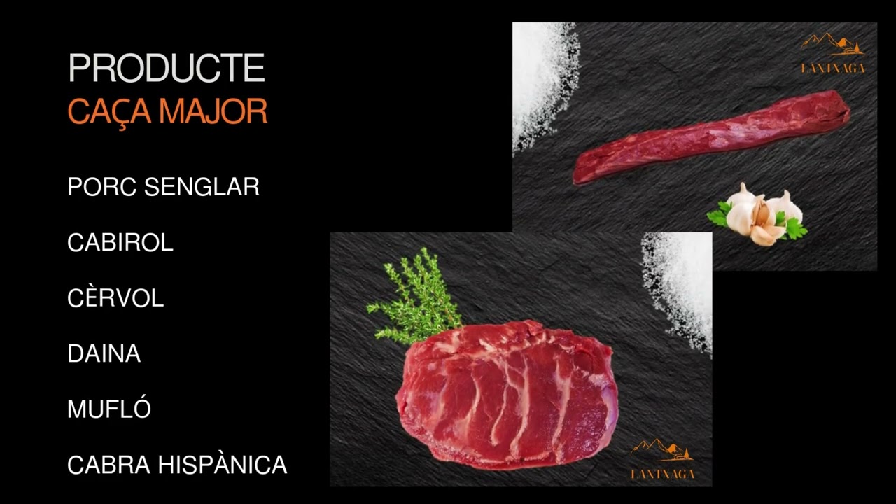 Lantxaga, el teu prove&iuml;dor de la carn de ca&ccedil;a m&eacute;s salvatgement deliciosa