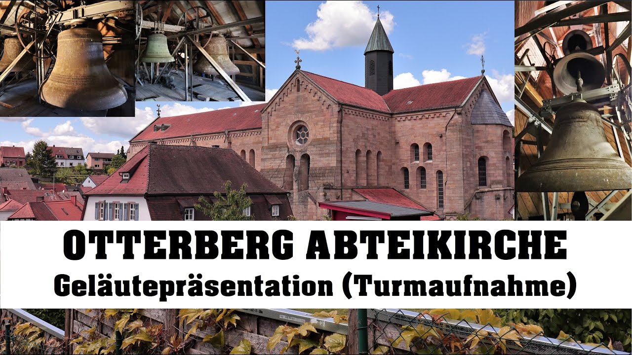 Otterberg, Abteikirche, Geläutepräsentation (Turmaufnahme)