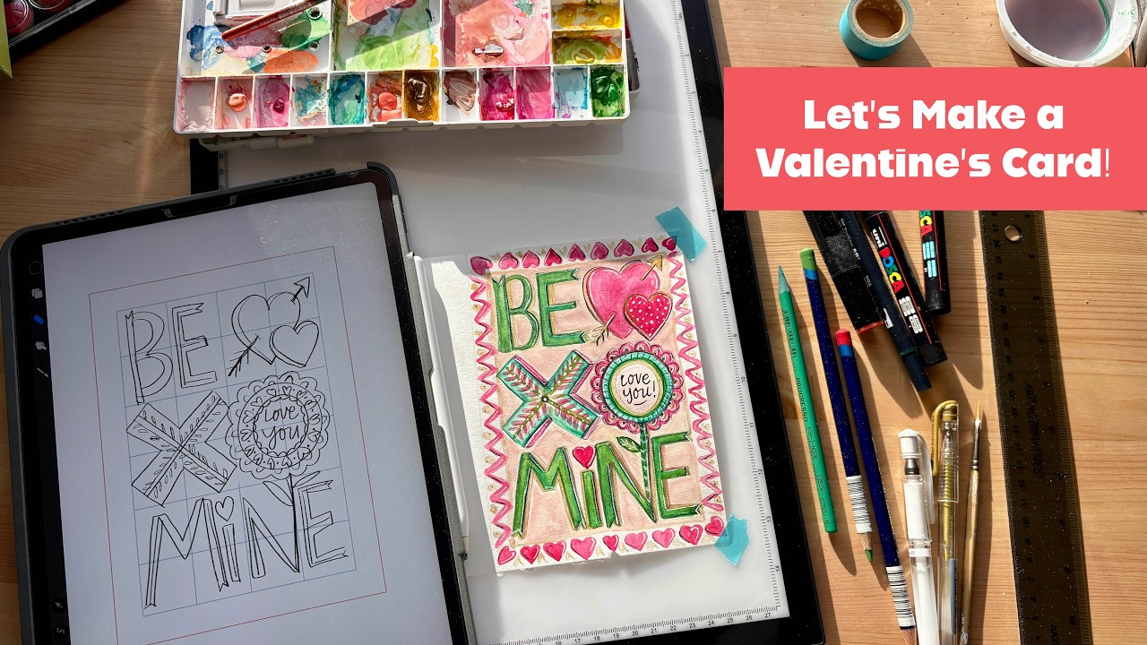Let's make a Valentine Card! (Subscriber Call Feb. 2026)