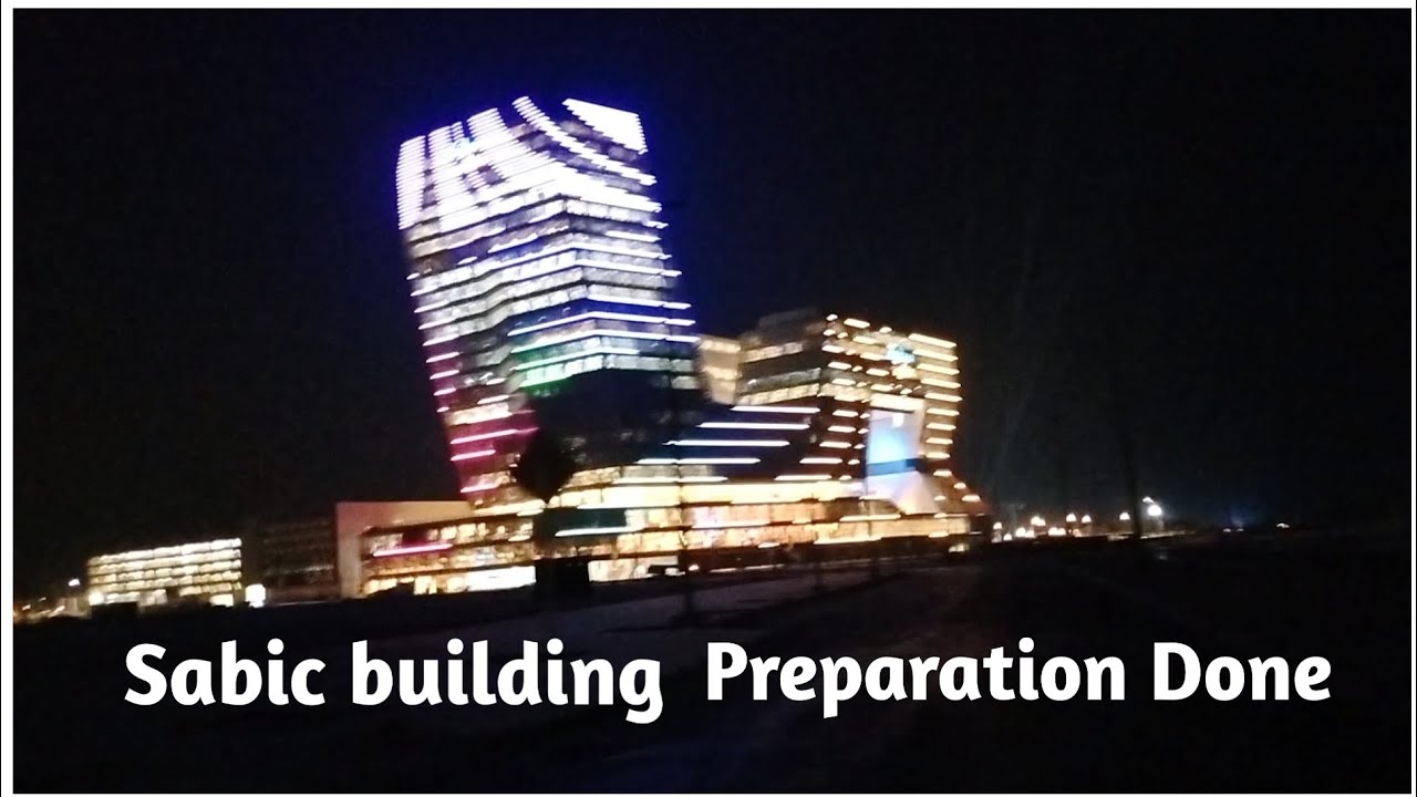 Look of the new Sabic building at Jubail after construction🇸🇦