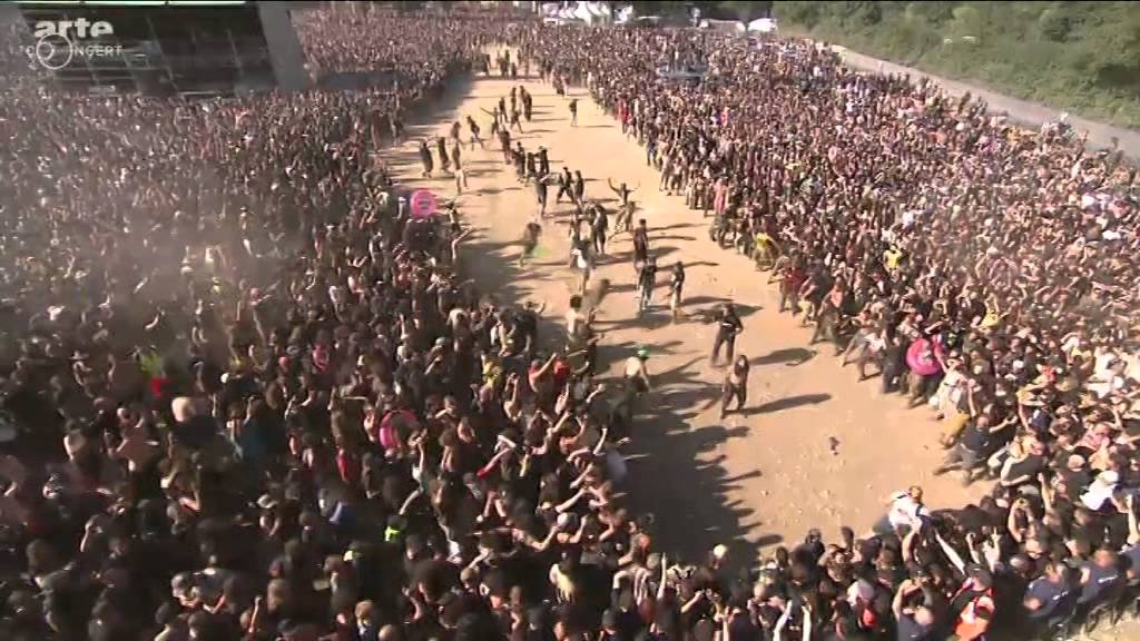 DAGOBA HELLFEST 2014 Wall Of Death