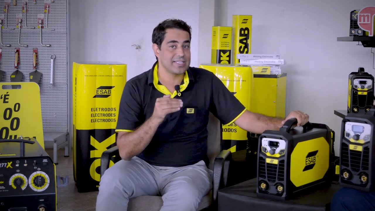Máquina de solda errada, nunca mais! O que este especialista disse sobre a Esab.