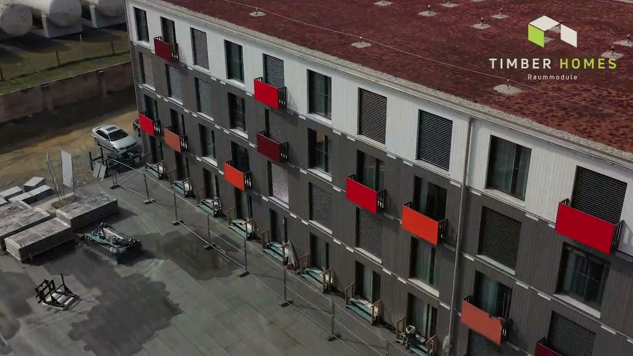 Timber Homes Straubing Drohnenflug