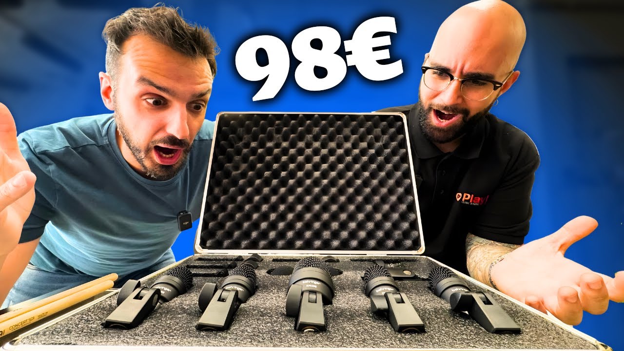 Ho registrato (bene) TUTTA LA BATTERIA con 98€! | Play! Music Store