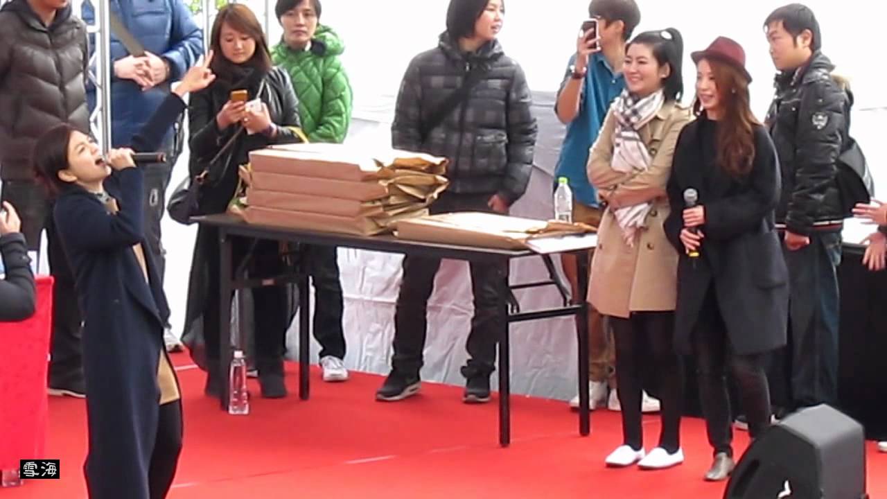 20120324雪海ELLA我就是我簽唱會18S H E合體+唱NTC~1