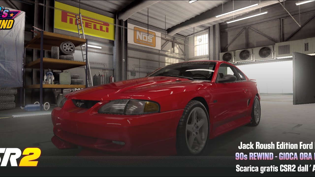 【CSR2】Jack Roush Edition Ford Mustang, shift & tune for 9.71x