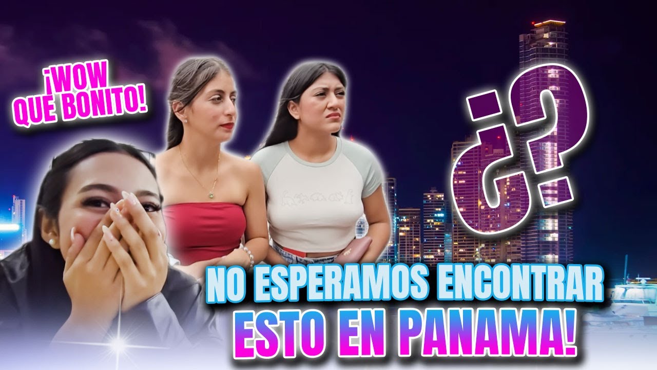 DISFRUTANDO DE UN PASEO NOCTURNO EN PANAMÁ. Quedamos encantados con esta ciudad