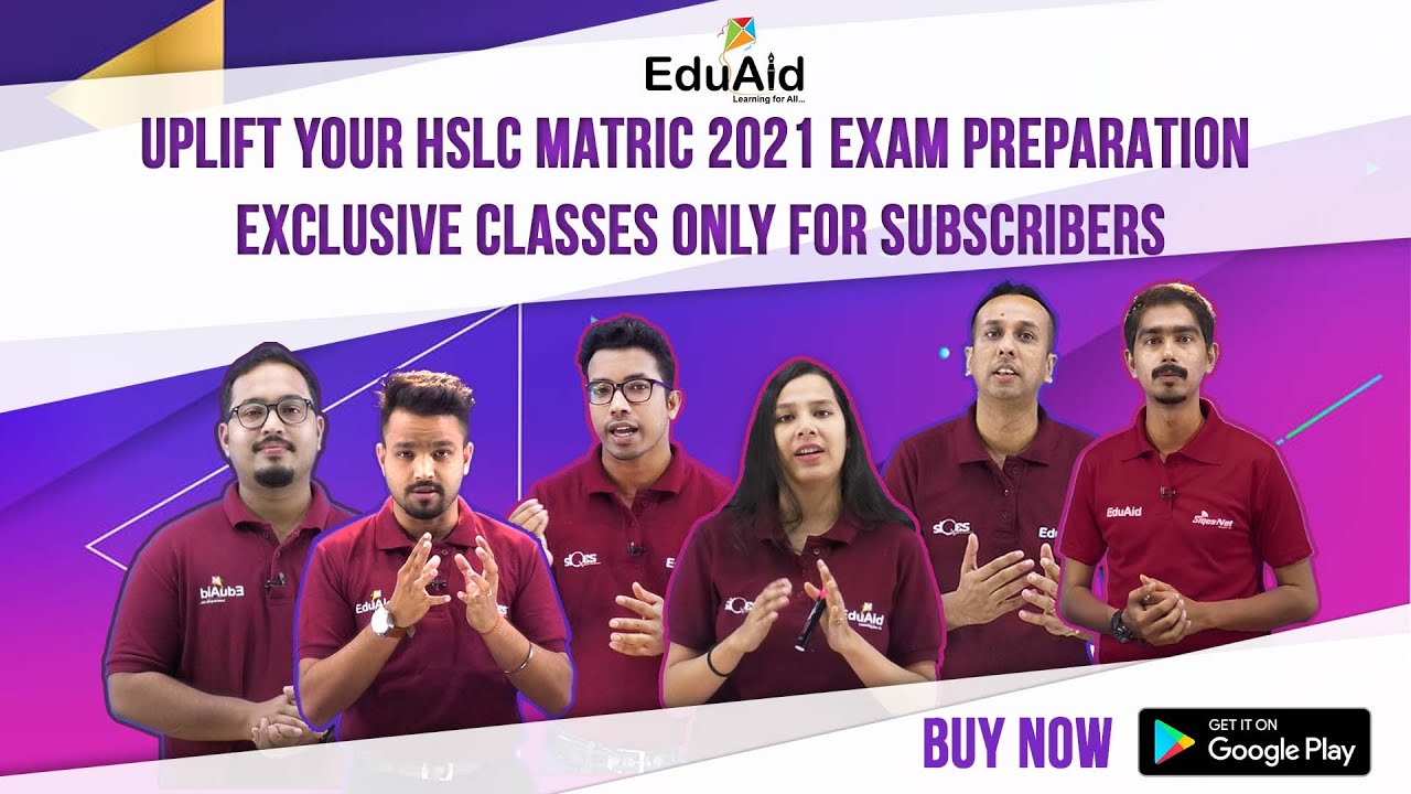 Special Exam preparation Classes for HSLC Matric 2021