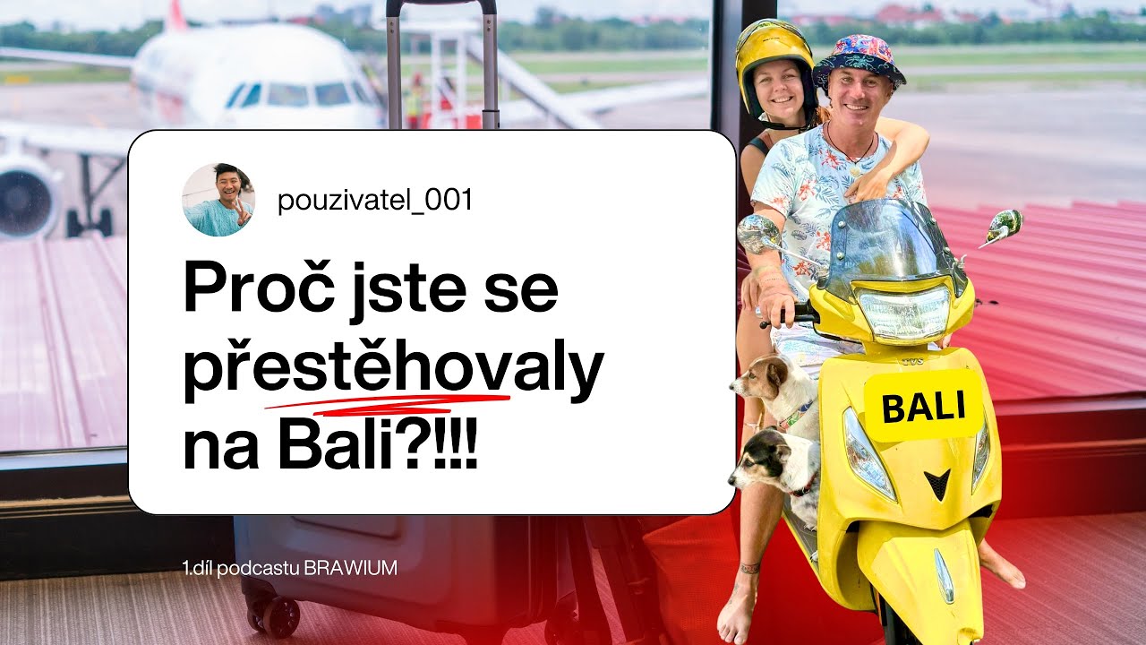 ČERSTVÝ PODCAST 1.díl Jak jsme se dostali na Bali
