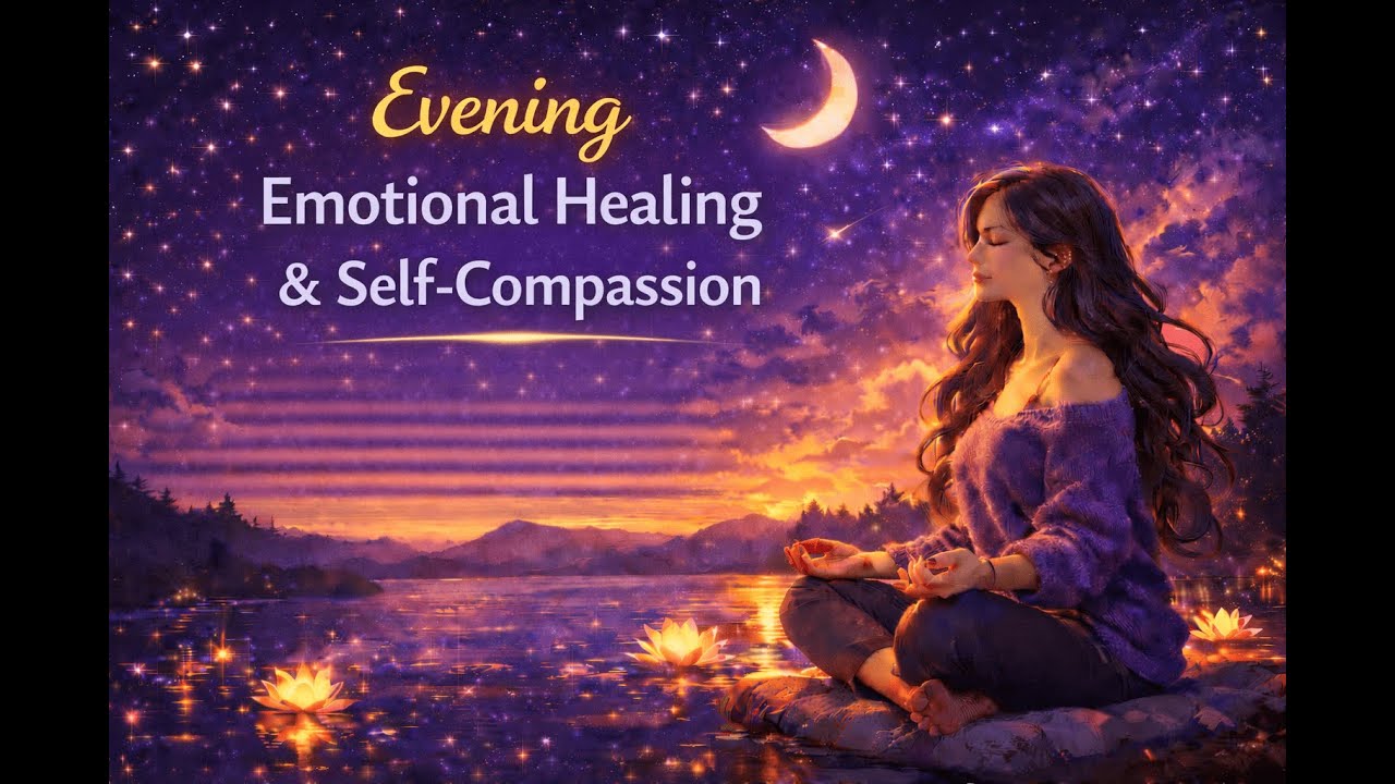 Evening Emotional Healing & Self-Compassion Affirmations