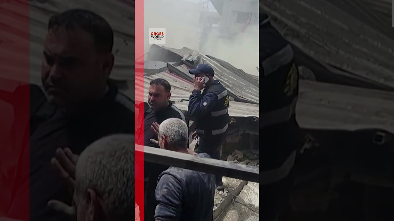 Израильский удар возле больницы имени Рафика Харири потряс южный Бейрут ночью.
