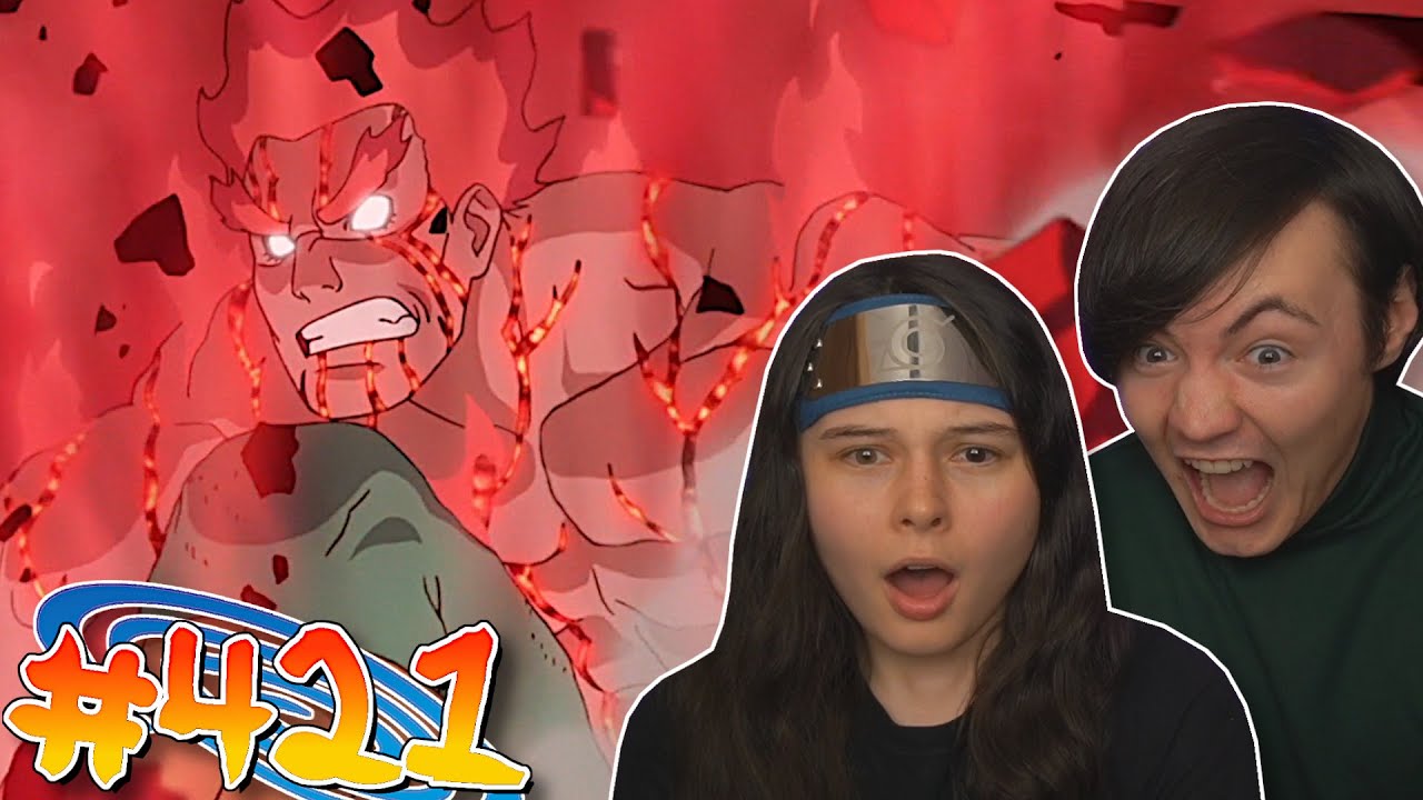 NIGHT GUY!!!! My Girlfriend REACTS to Naruto Shippuden Ep 421! (Reaction/Review)