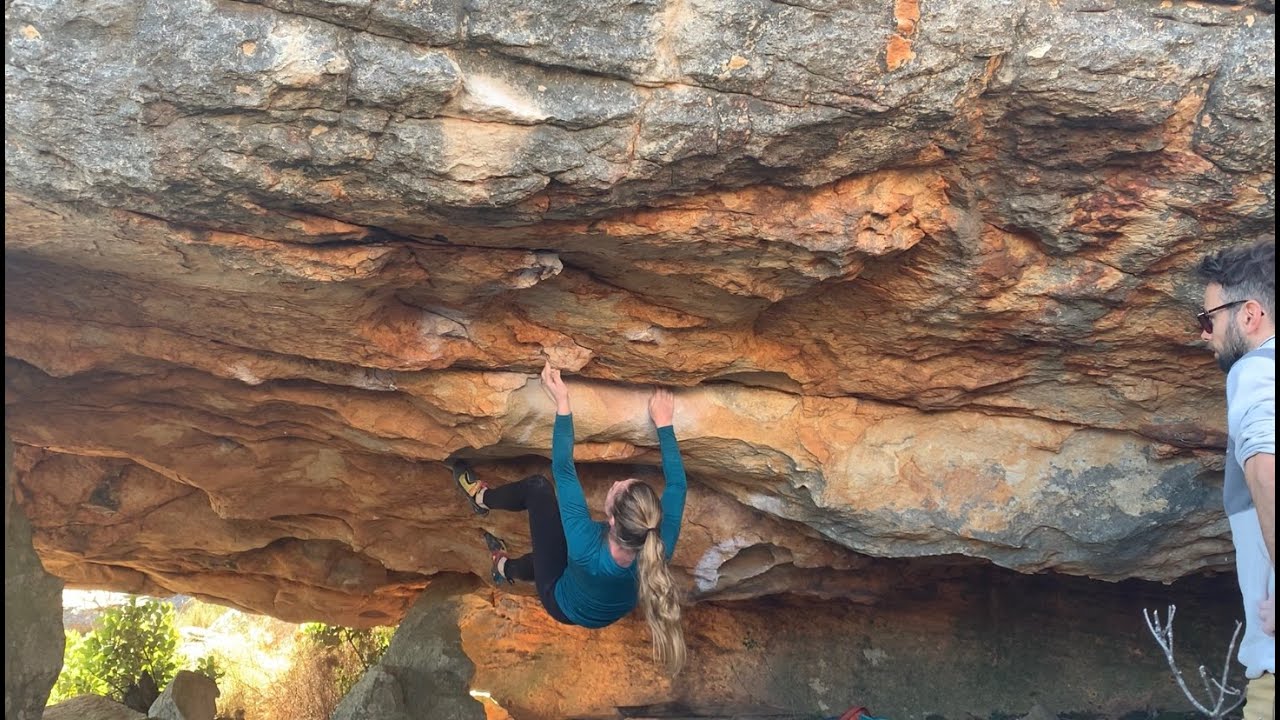 Technicolor Dreamcoat 7C, Rocklands Bouldering