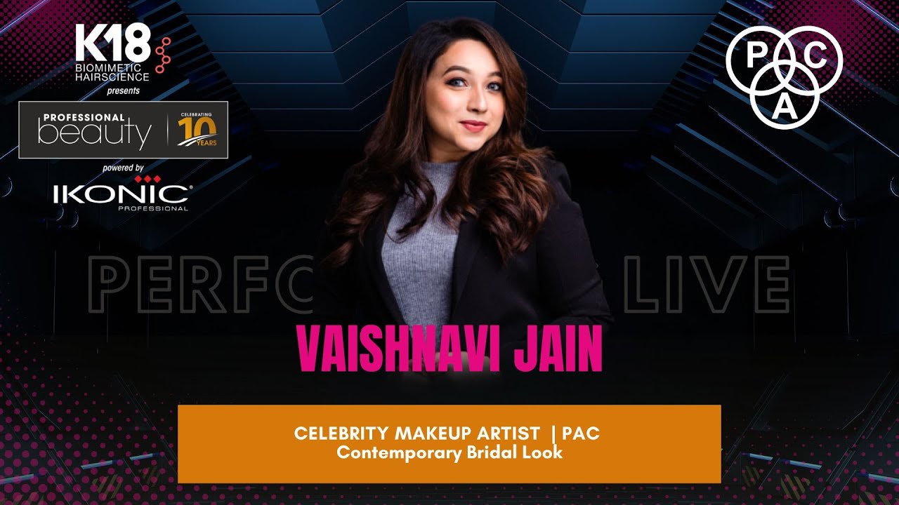 Contemporary Bridal Look From Vaishnavi Jain of Pac Cosmetic #beauty #makeup