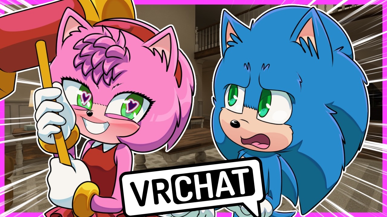 Movie Amy Loves Movie Sonic In VRCHAT?!