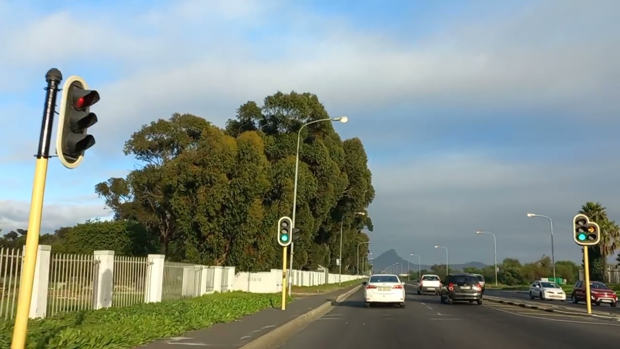 Parow to the Cape Town CBD on a May Saturday morning in Cape Town