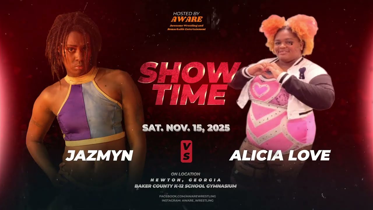 Jaz vs. Alicia Love - REMATCH (11/15/2025 - The Battle of '25)