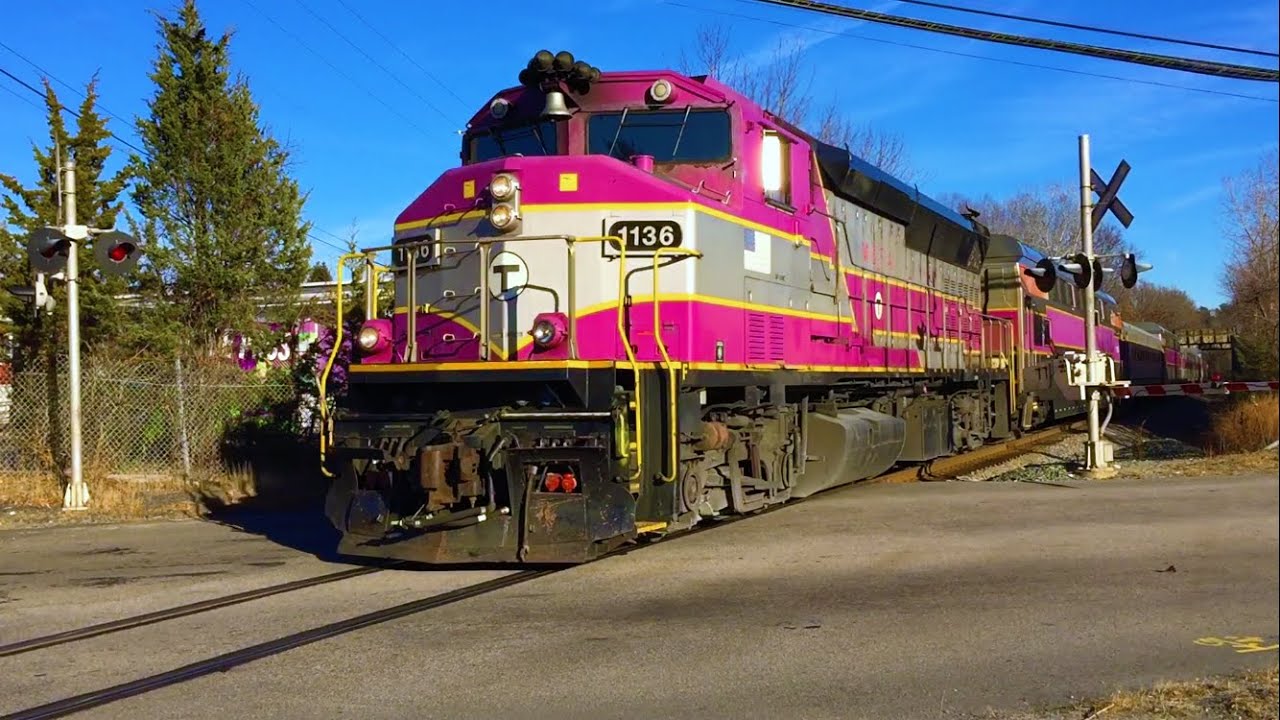 MBTA Commuter Rail Crossings in Franklin, MA