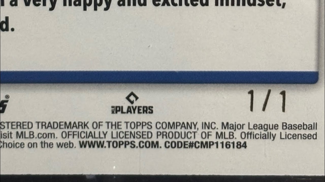 First Look PULLED 1/1 !!!🤯 2025 Topps Update Jumbo Box Half