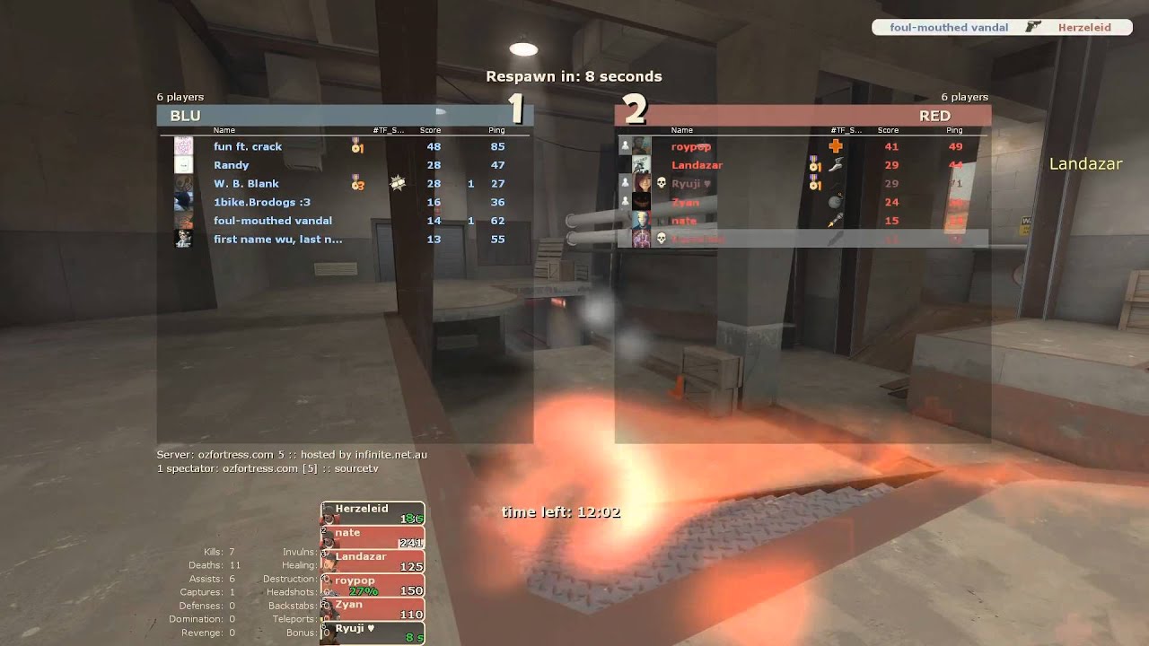 TF2 6s [41] Scrim Gullywash Roamer