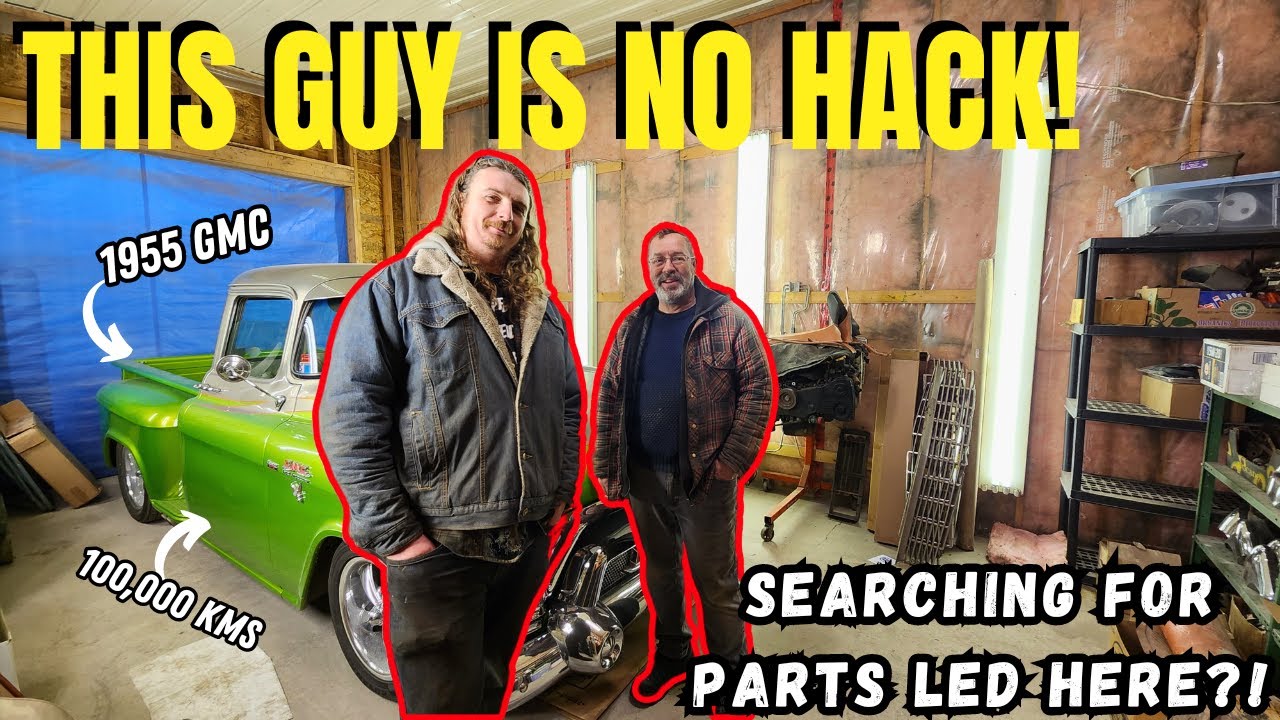 Sourcing out a much needed piece for the rattiest '57 Chevy, and a Shop tour!