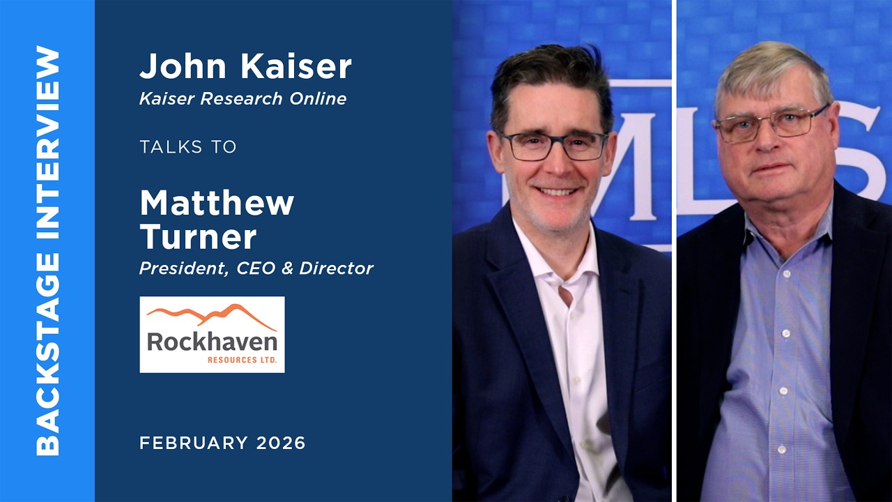 Matthew Turner of Rockhaven Resources Ltd. talks to John Kaiser | Metals Investor Forum | Feb 2026