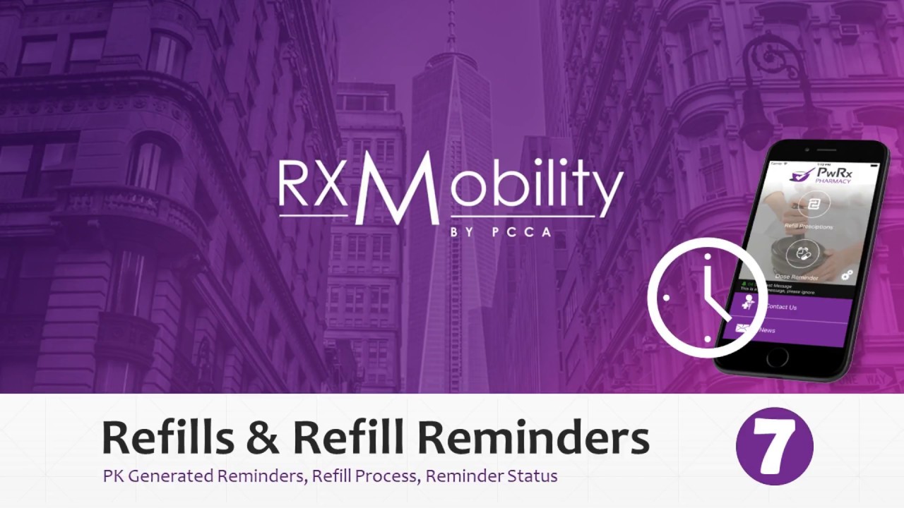 Refills and Refill Reminders